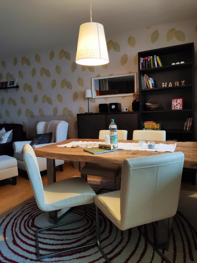 Ferienwohnung Harzluchs Mit Balkon, Netflix Und Sauna Im Haus Hohegeiß Eksteriør bilde